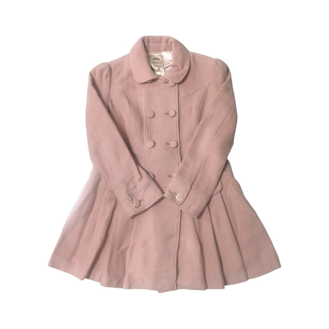 딸기우유 라떼갸루 히메갸루 코트 빈티지 리즈리사 엑시즈팜 모리걸 상품이미지1