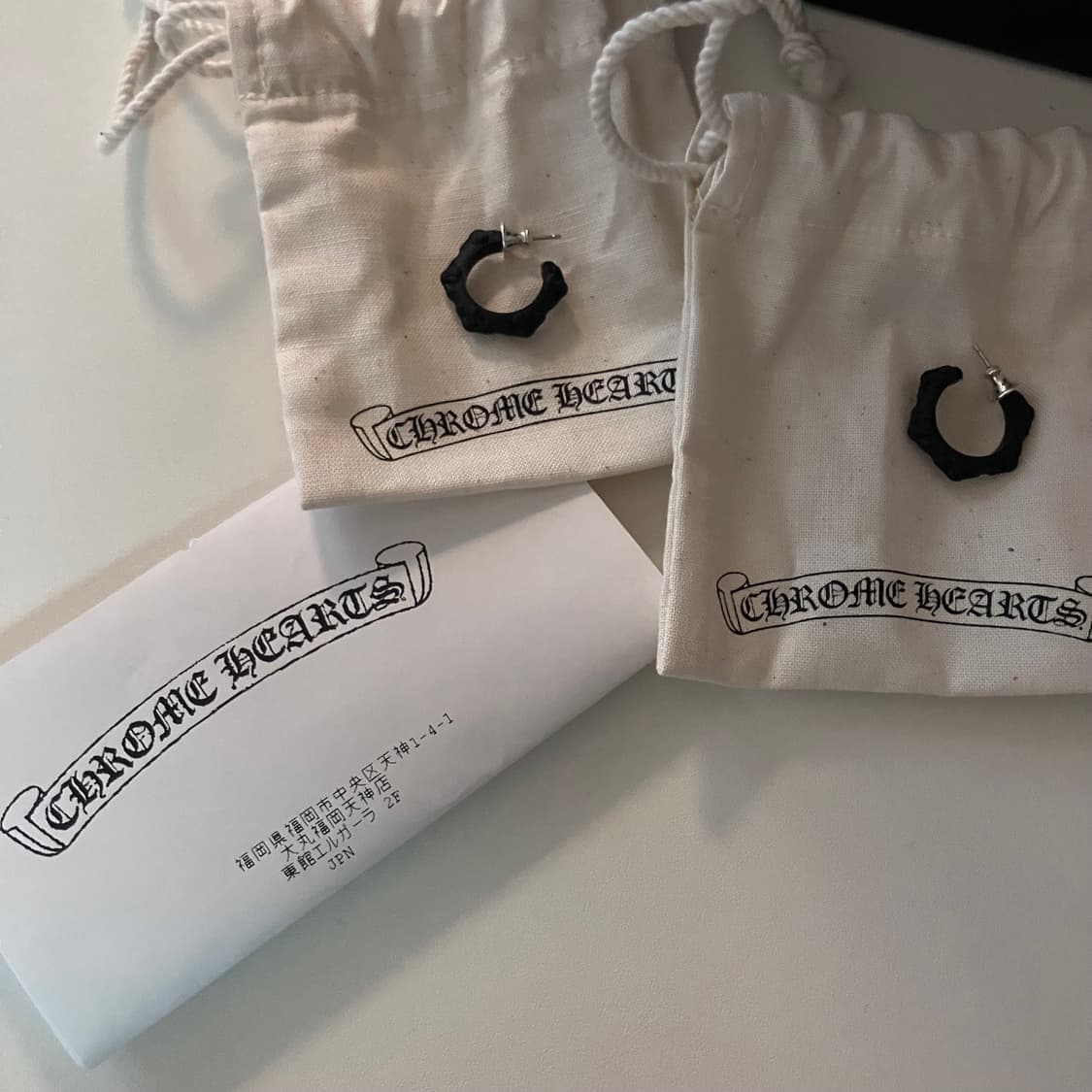 크롬하츠 실리크롬 이어링 2P 상품이미지4