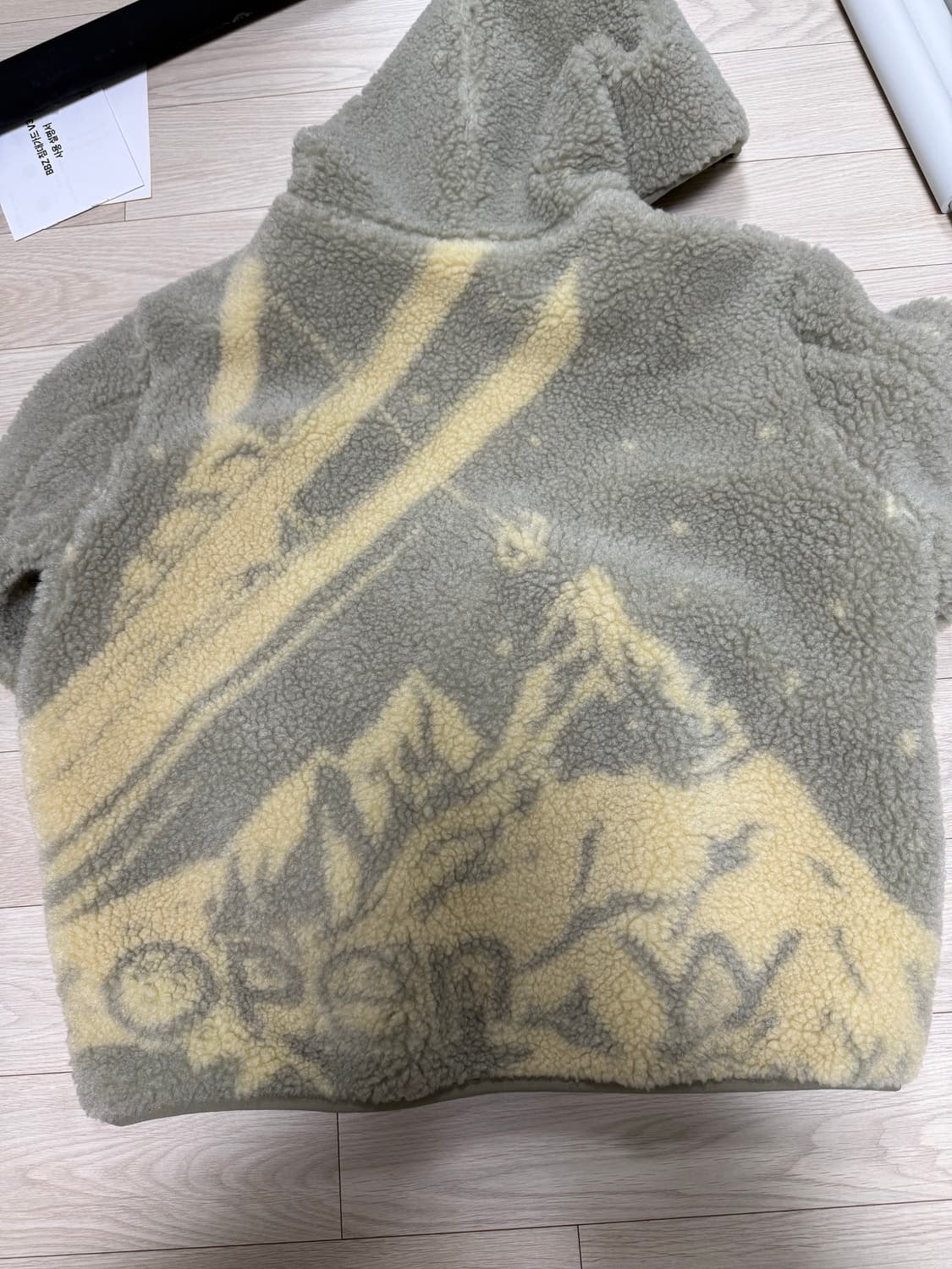 오픈와이와이 스키 플리스 후드 자켓 민트 상품이미지3