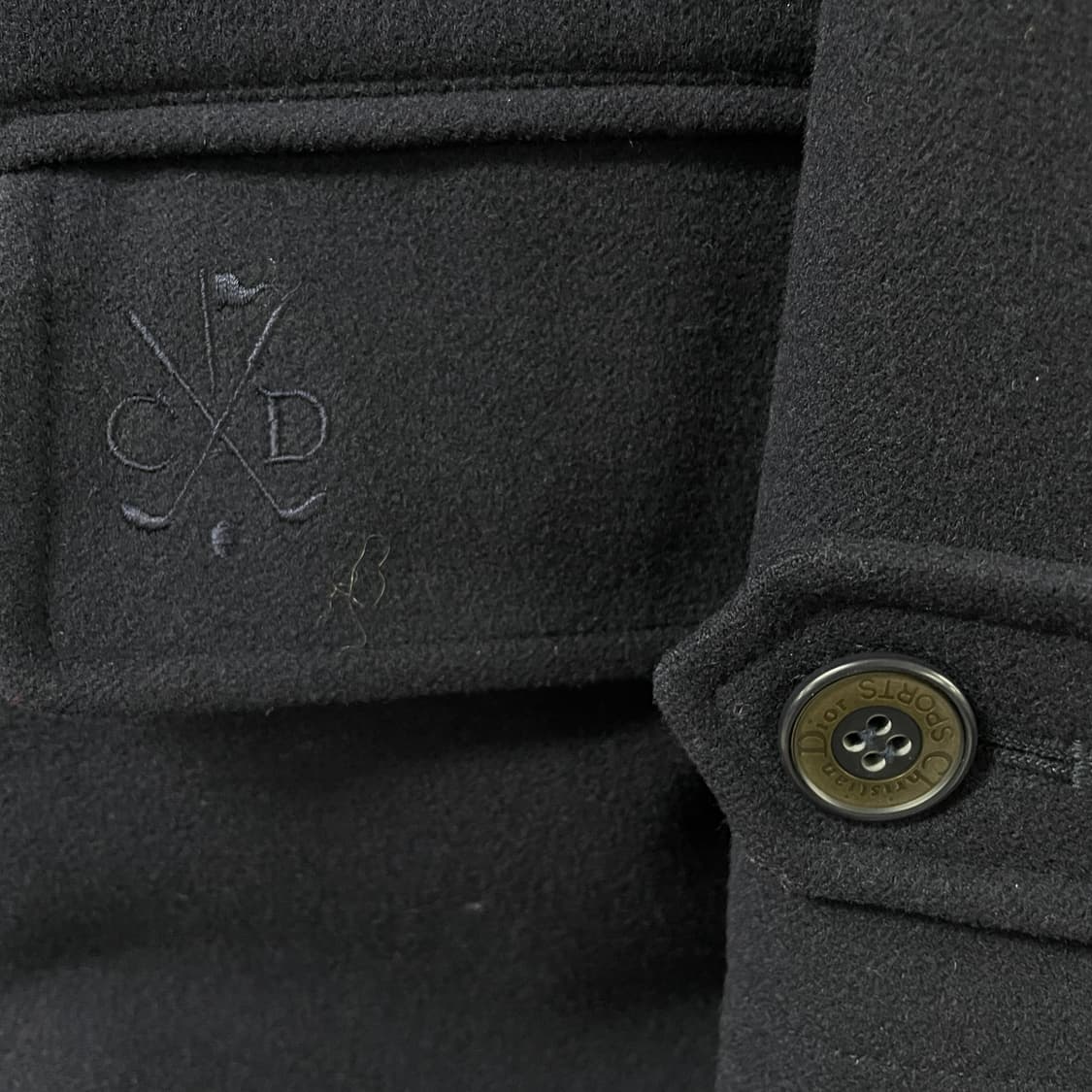 크리스찬디올 네이비 코트 100 상품이미지4