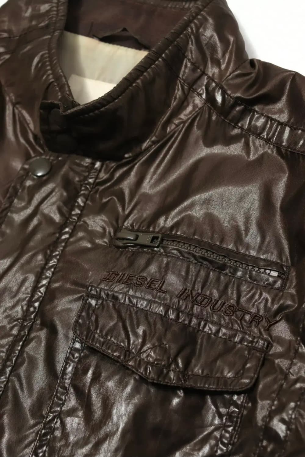 DIESEL디젤 00s  폴리 에나멜 점퍼 size S 상품이미지4