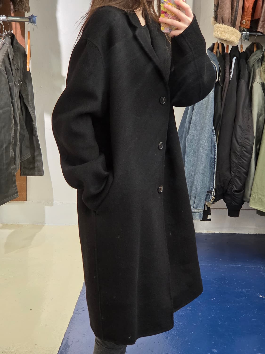 Acne Studios 아크네스튜디오 캐시미어 혼방 코트 상품이미지4