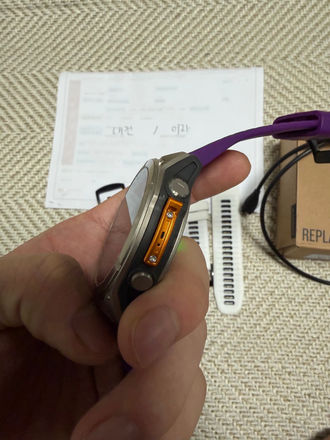 가민 피닉스 8 51mm 아몰레드 리퍼 새상품급 상품이미지4