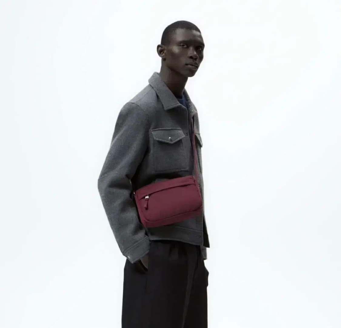 (Zara) 자라 남성 스포츠 나일론 크로스 백 상품이미지7