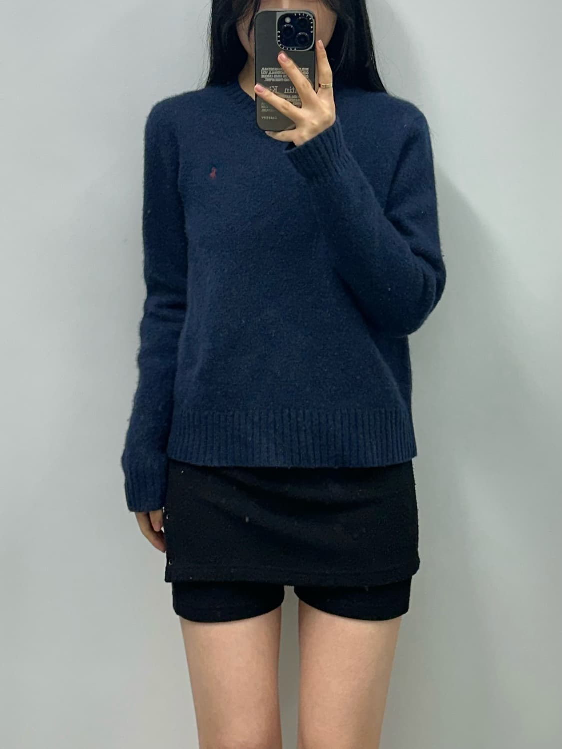 폴로 랄프로렌 네이비 울 니트 상품이미지1