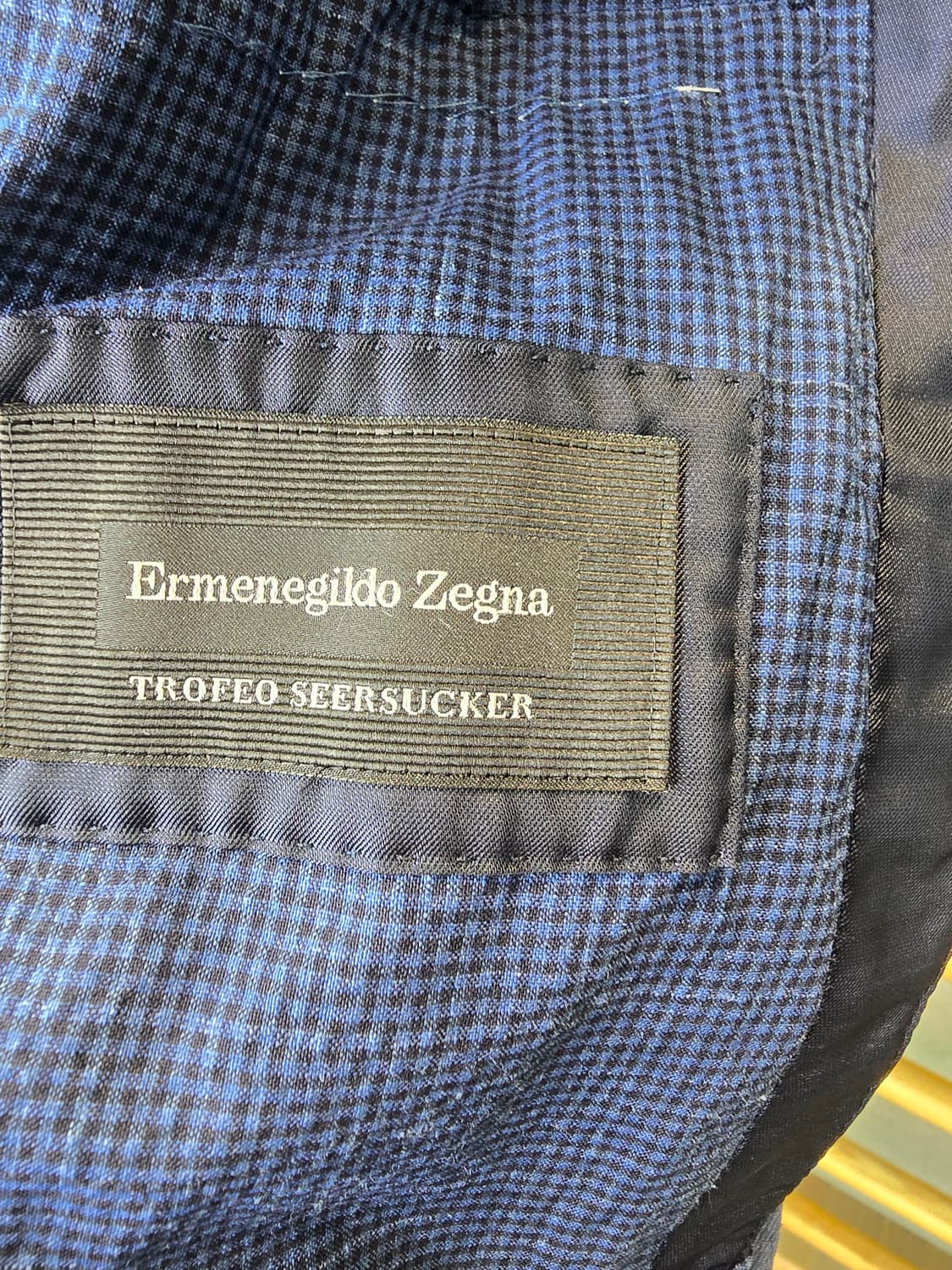 Zegna 트로페오 씨어서커 자켓 상품이미지2