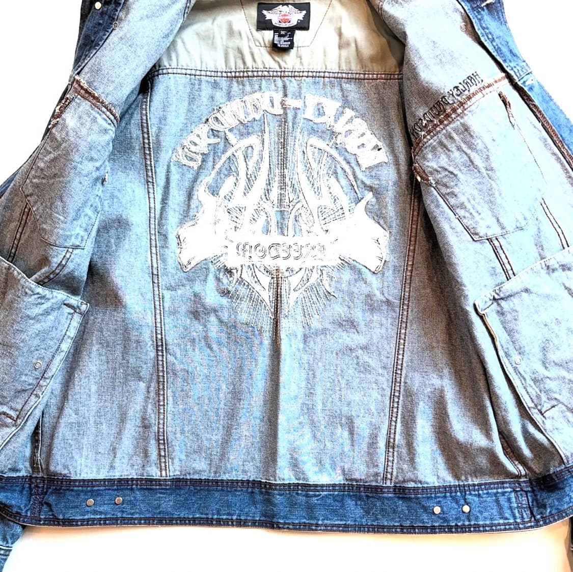 할리데이비슨 데님 자켓 상품이미지4