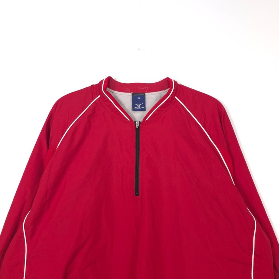 미즈노 올드스쿨 파이핑 브이넥 웜업 피스테 XL 상품이미지3