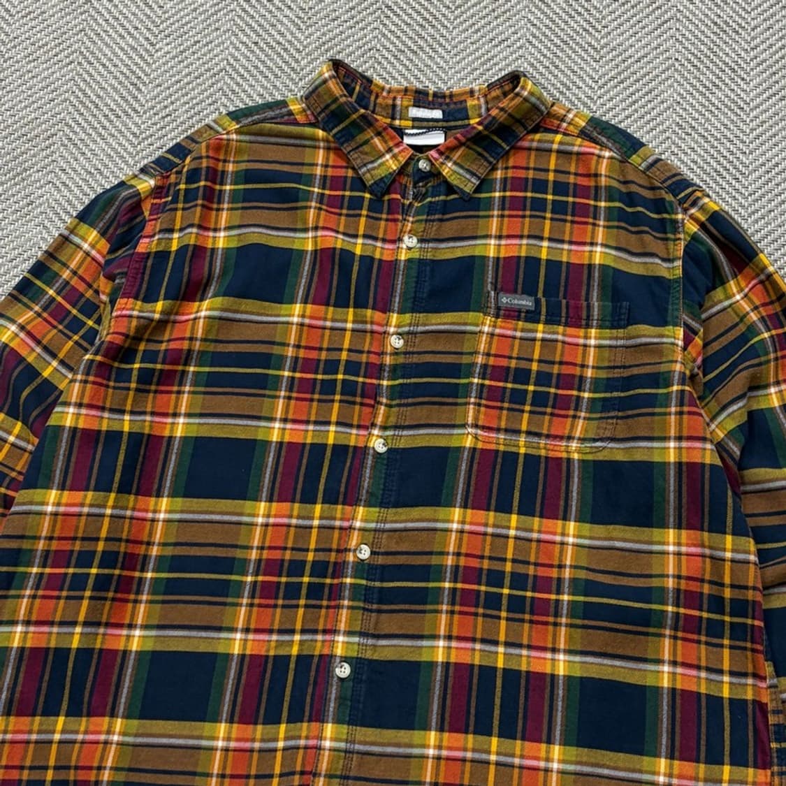 컬럼비아 체크 셔츠 v2695 상품이미지3