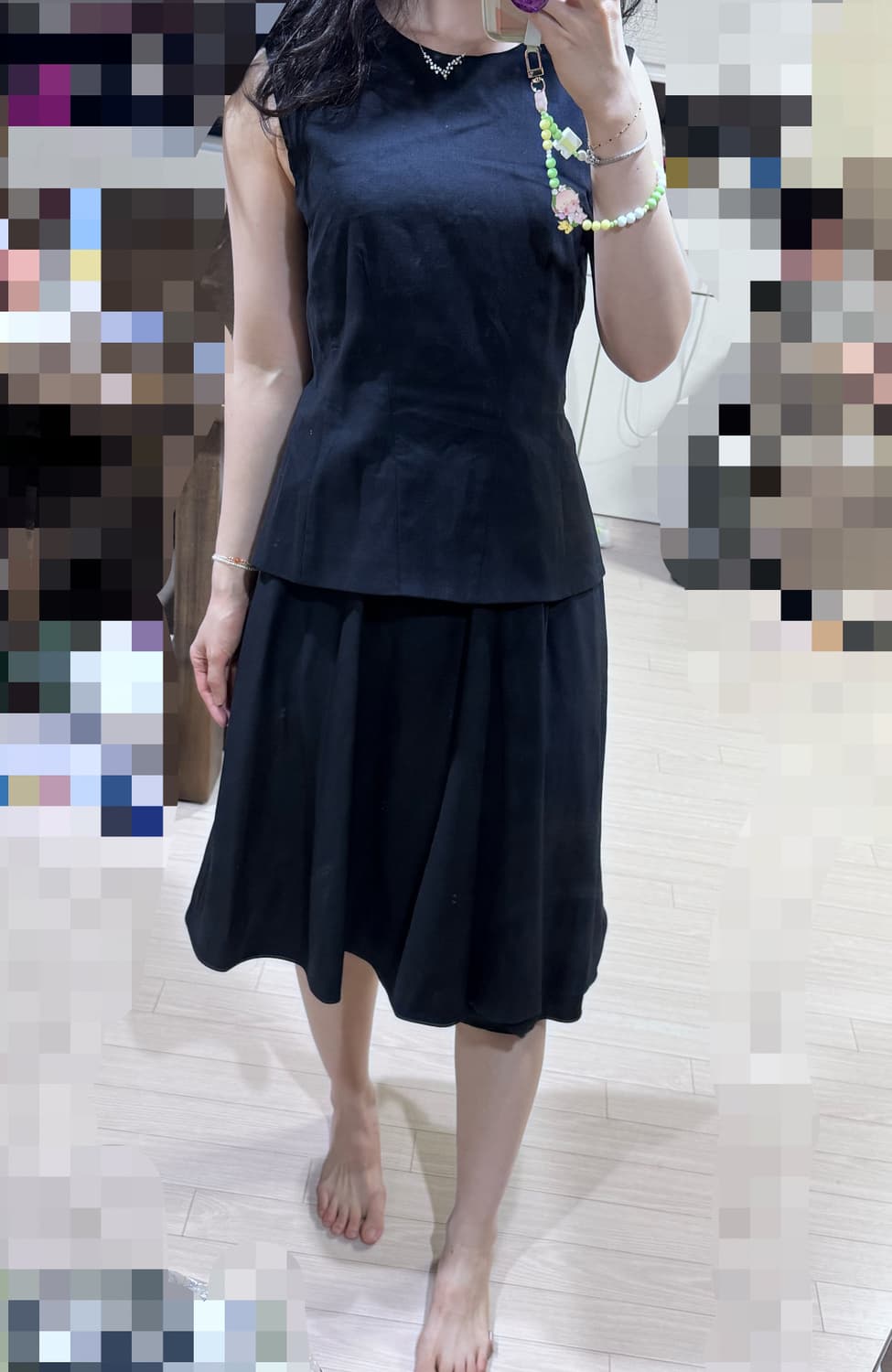 마른55 55 막스마라 스포트막스 네이비 정장 원피스 상품이미지1