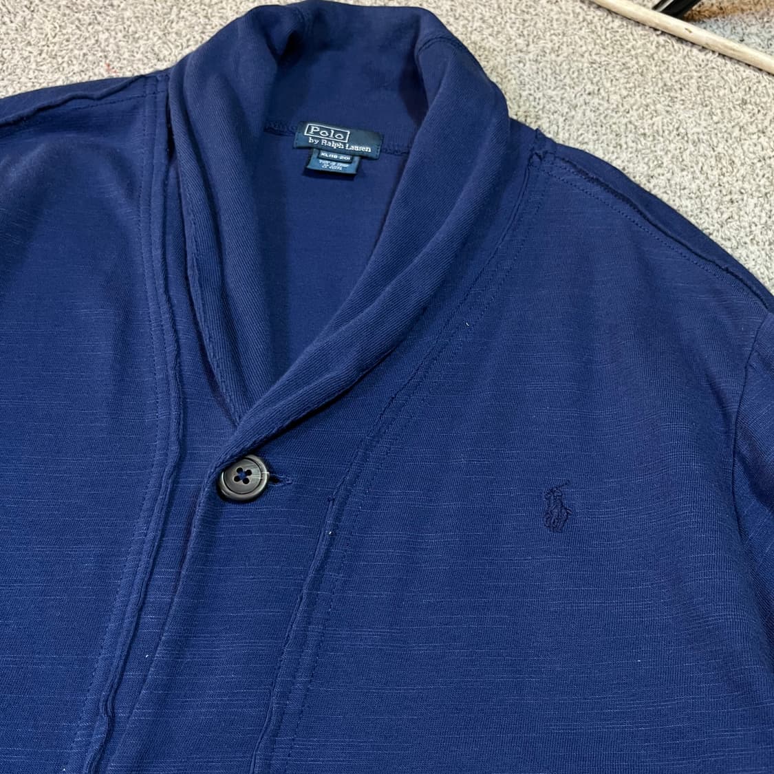 폴로 랄프로렌 숄카라 코튼 가디건  상품이미지2