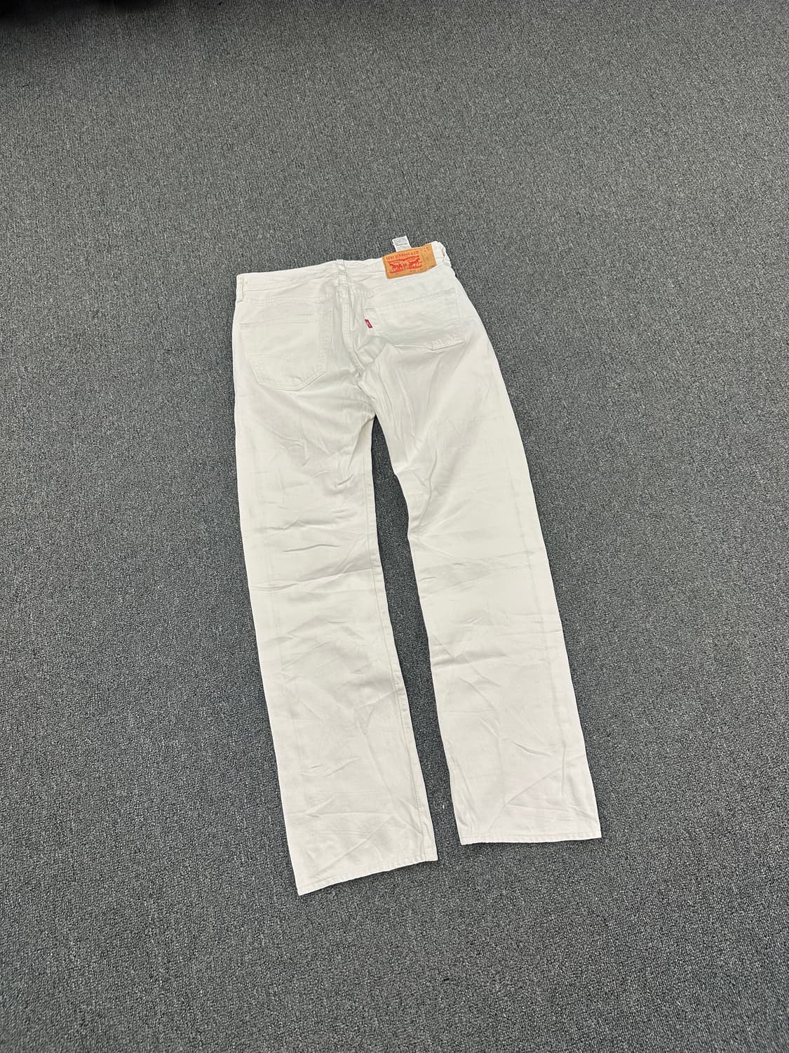 30) 리바이스 501 크림진 화이트 데님 상품이미지1