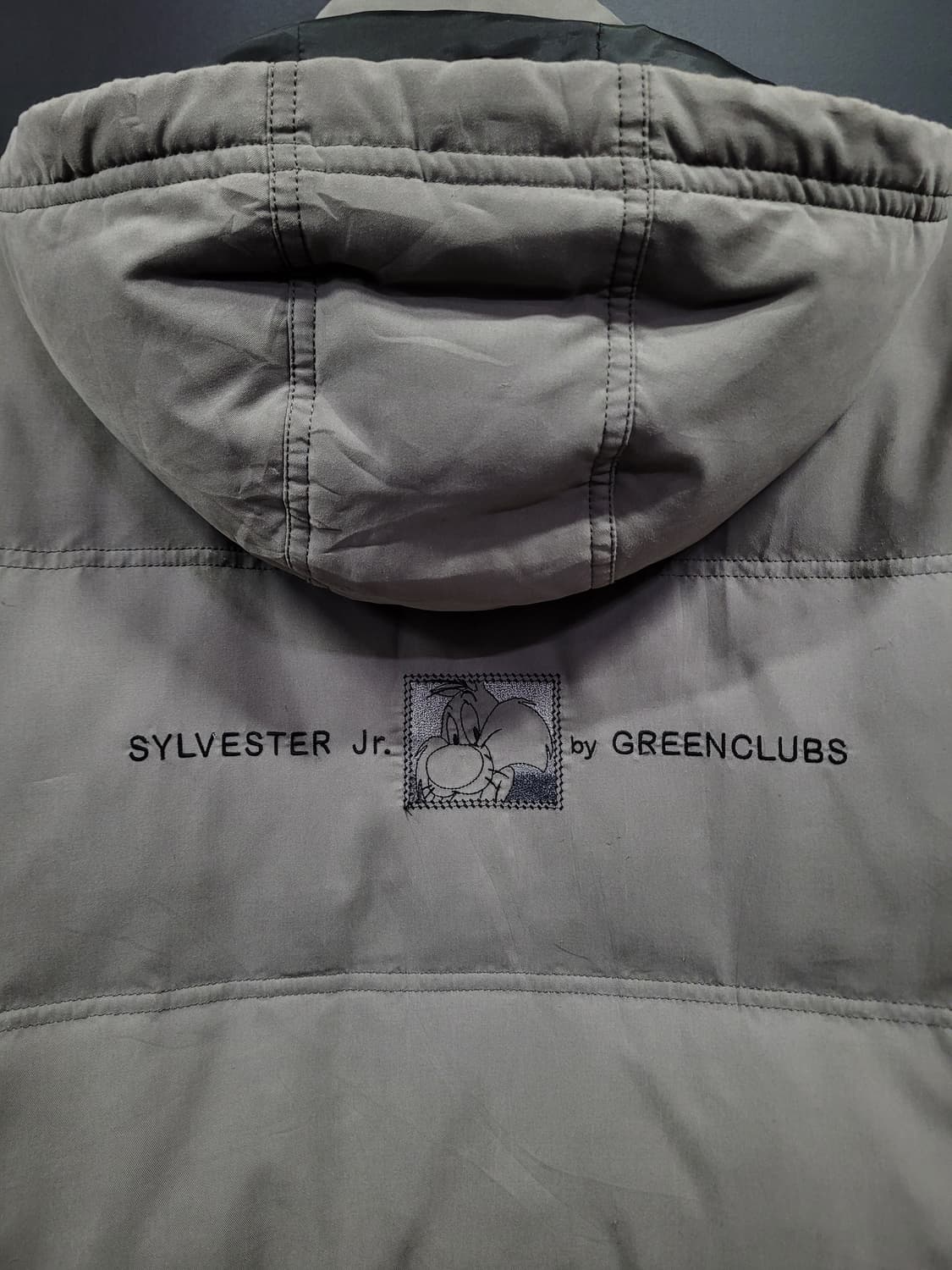 GREEN CLUBS 그린클럽 빈티지 다운 후드 패딩 자켓  상품이미지5