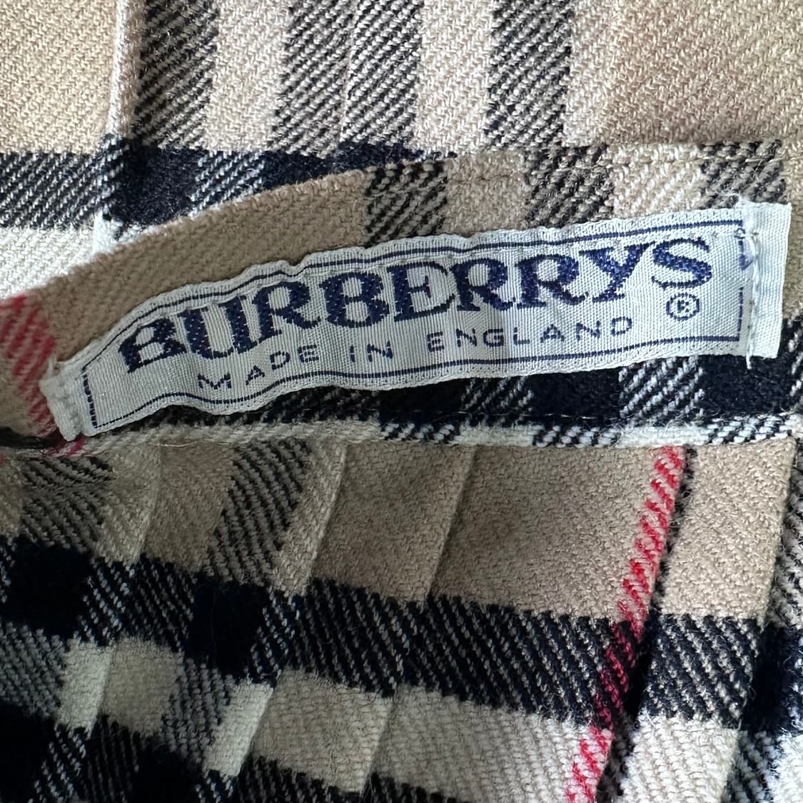 버버리 노바체크 울 스커트 상품이미지7