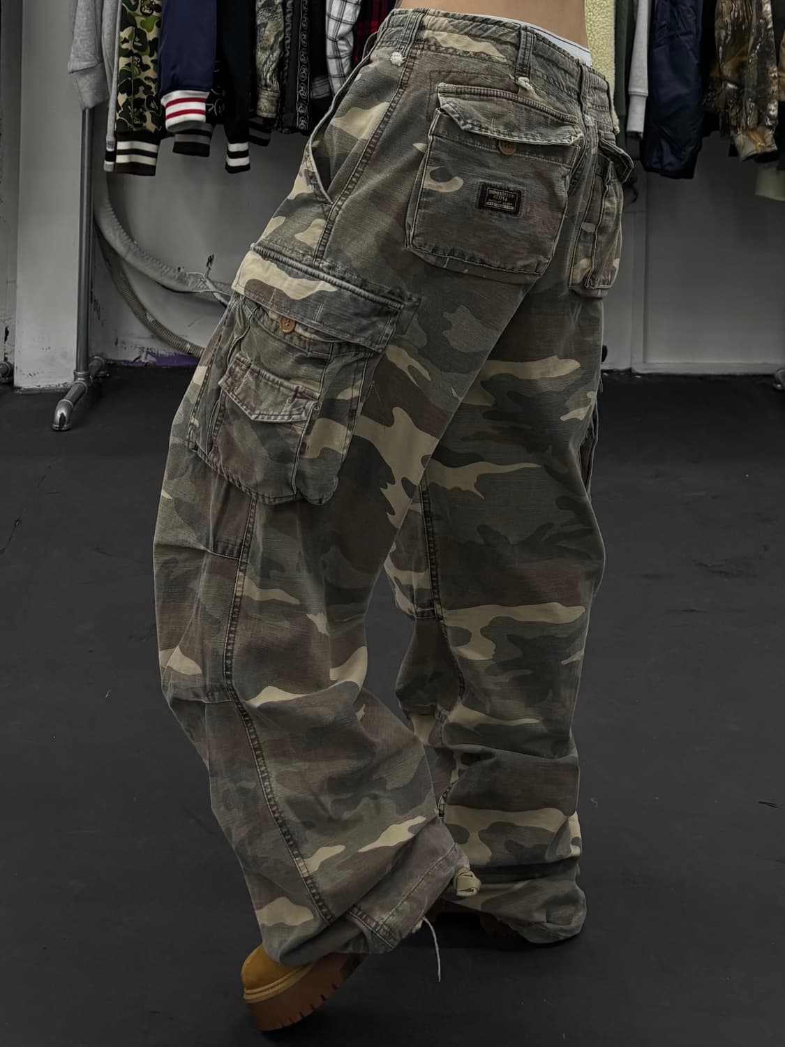 아베크롬비 카모 카고팬츠 상품이미지1
