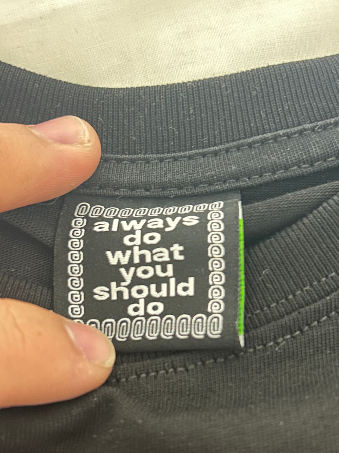 always do what you should do 반팔티핑크(정품) L 상품이미지3