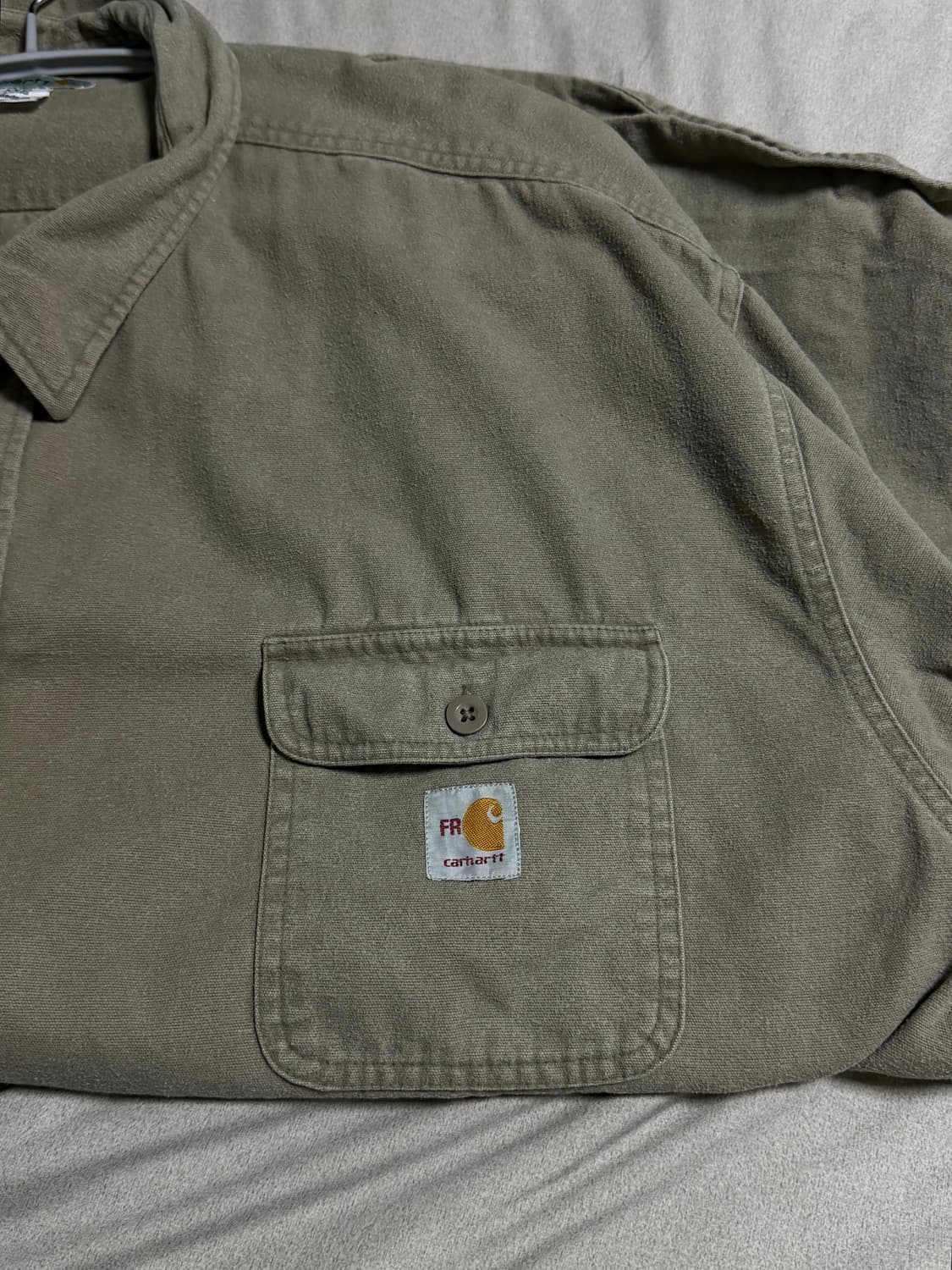 칼하트FR 투포켓 긴팔셔츠 3XL 상품이미지3