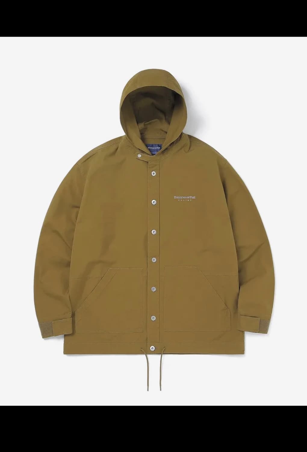 디스이즈네버댓 L-Logo Hooded Shirt Coyote 상품이미지1