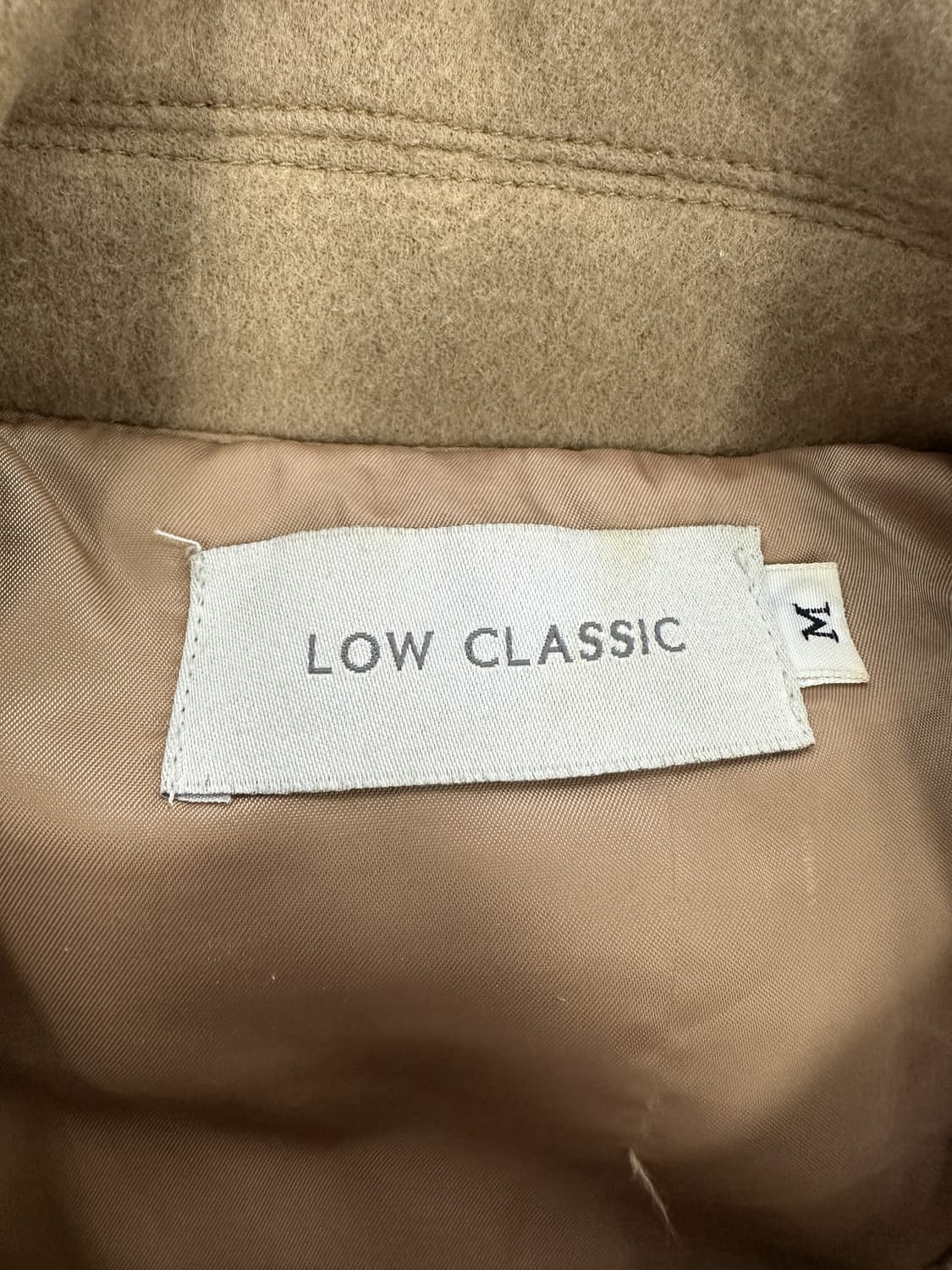 로우클래식 더플 코트 상품이미지4