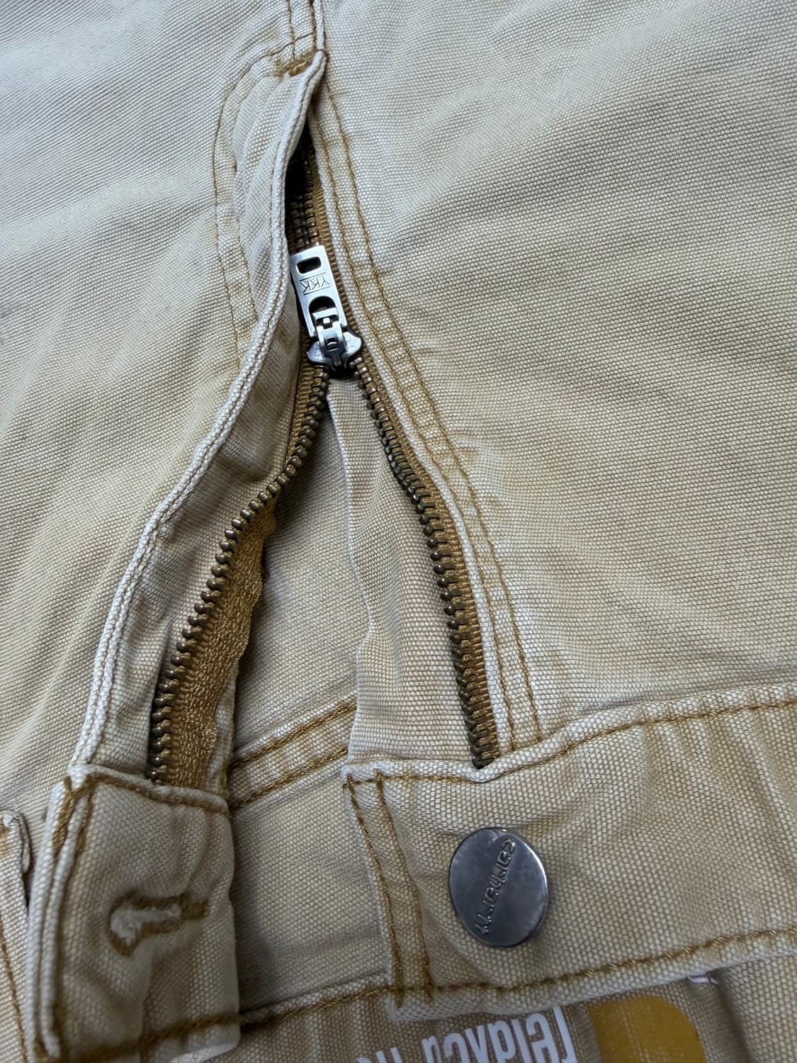 Carhartt칼하트 카펜터 팬츠 카키 34*32 상품이미지5