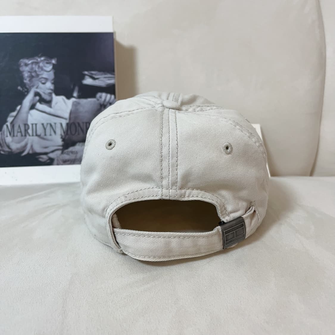 [정품] 타미 아이보리 아치형 로고 모자 상품이미지3