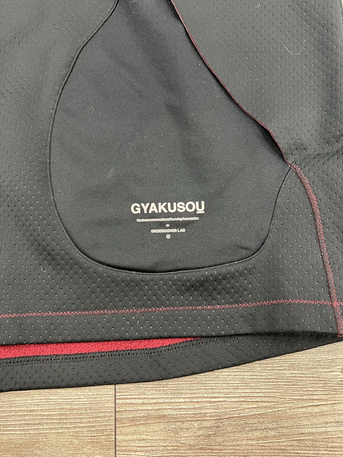 갸쿠소우 Gyakusou 후드 집업 자켓 블랙 XL 상품이미지6