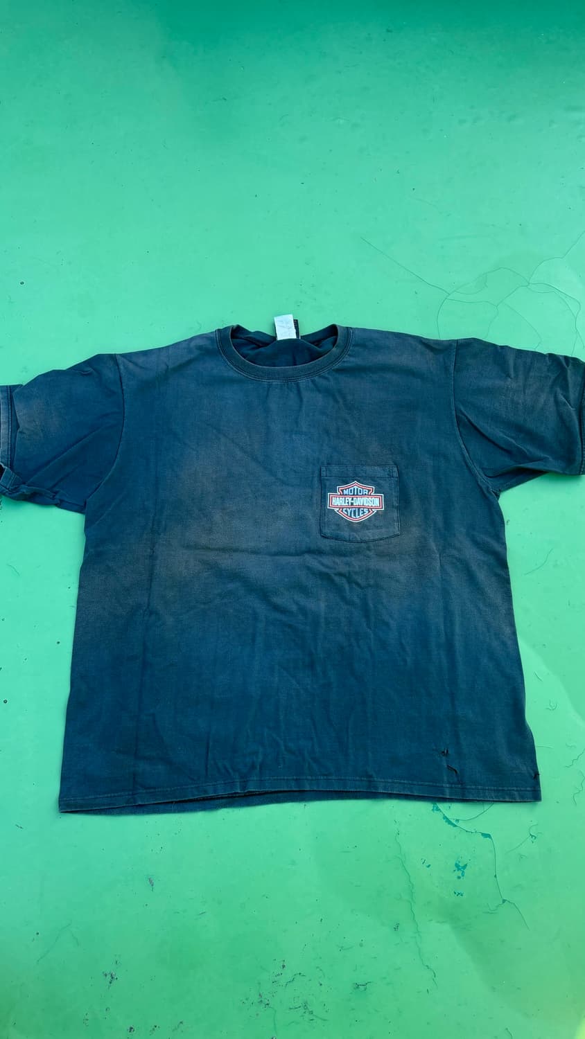 08' Harley Davidson Faded Print T-shirt  상품이미지2