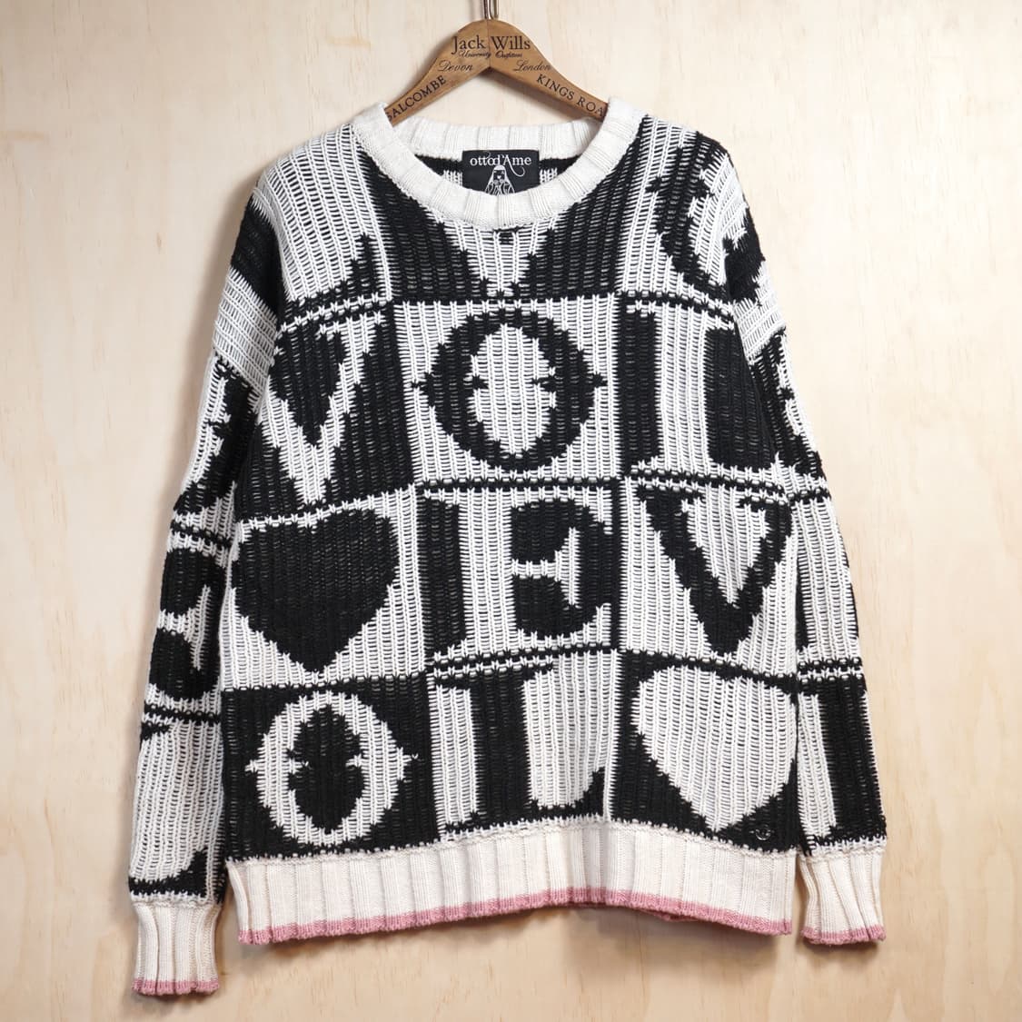 Ottodame 이태리 패턴 니트 상품이미지1