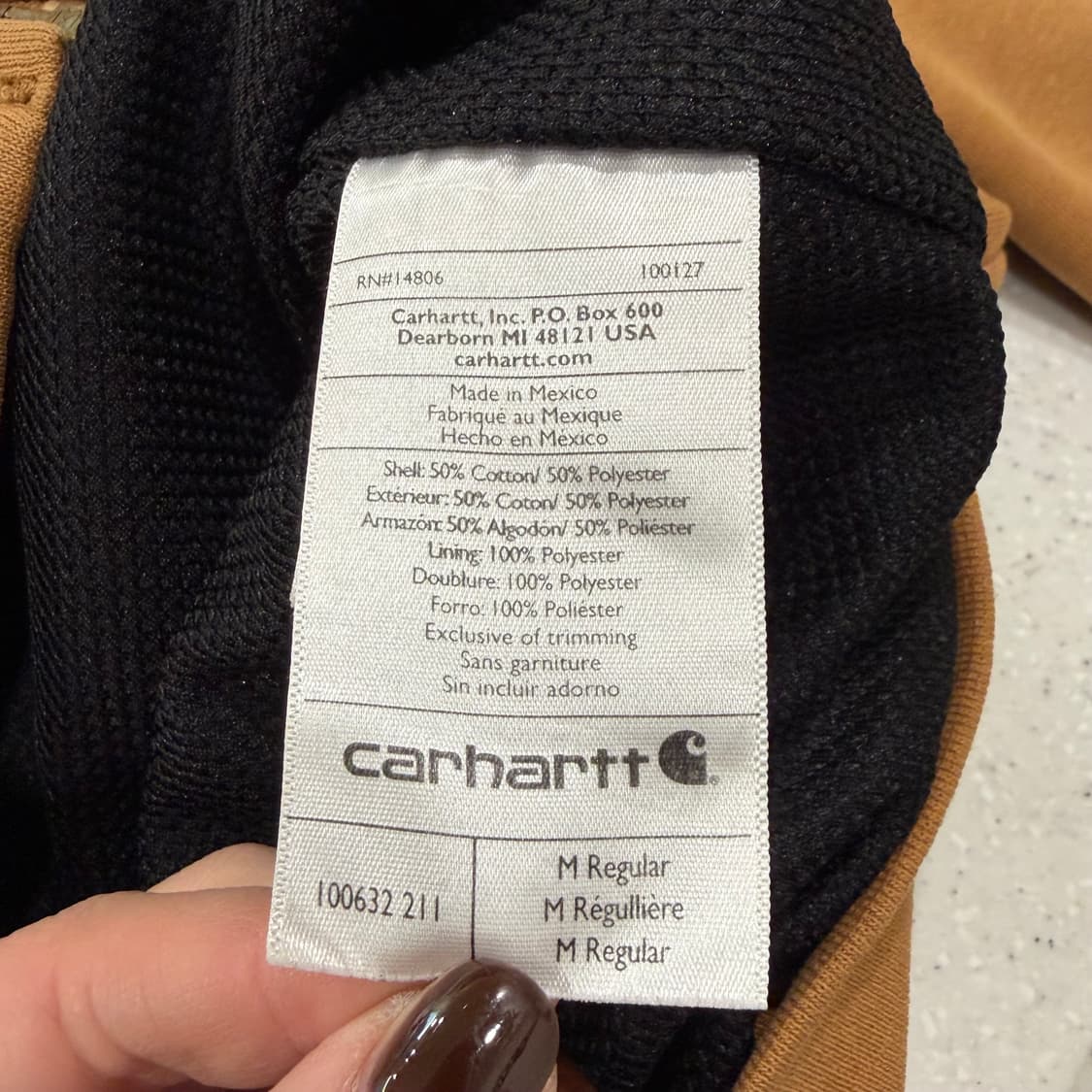 50. 칼하트 써멀 후드집업 상품이미지3