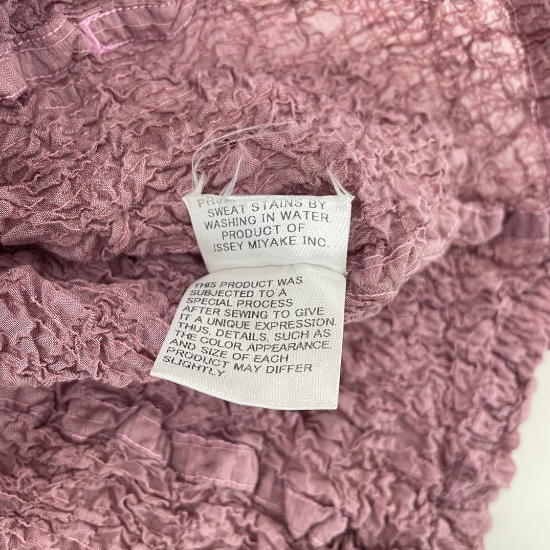 이세이미야케 me 여성44-55 핑크 플리츠 블레이저 자켓 가디건 상품이미지8