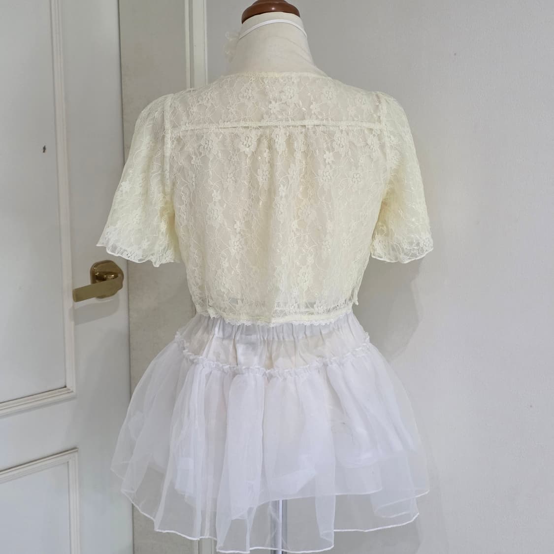 엑시즈팜) 레이스 모리걸 로리타 볼레로 상품이미지3