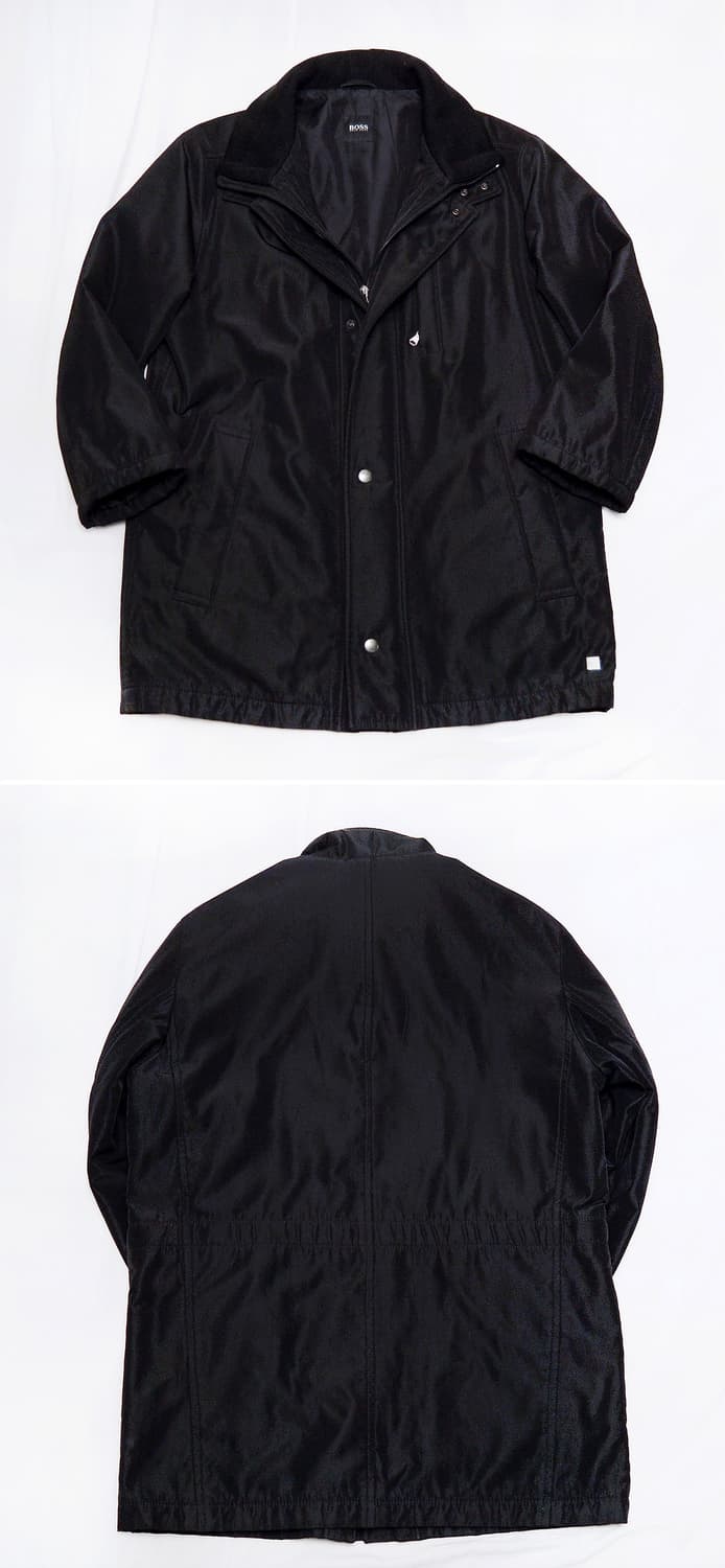 휴고 보스 코룸 더블 카라 패딩 코트 오버 자켓 (48 / 105+) 상품이미지2