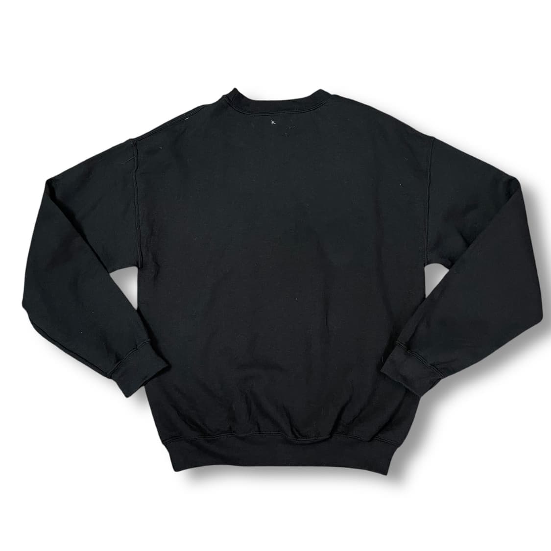 길단 블랙 프린팅 기모 맨투맨 스웻셔츠 M 상품이미지2