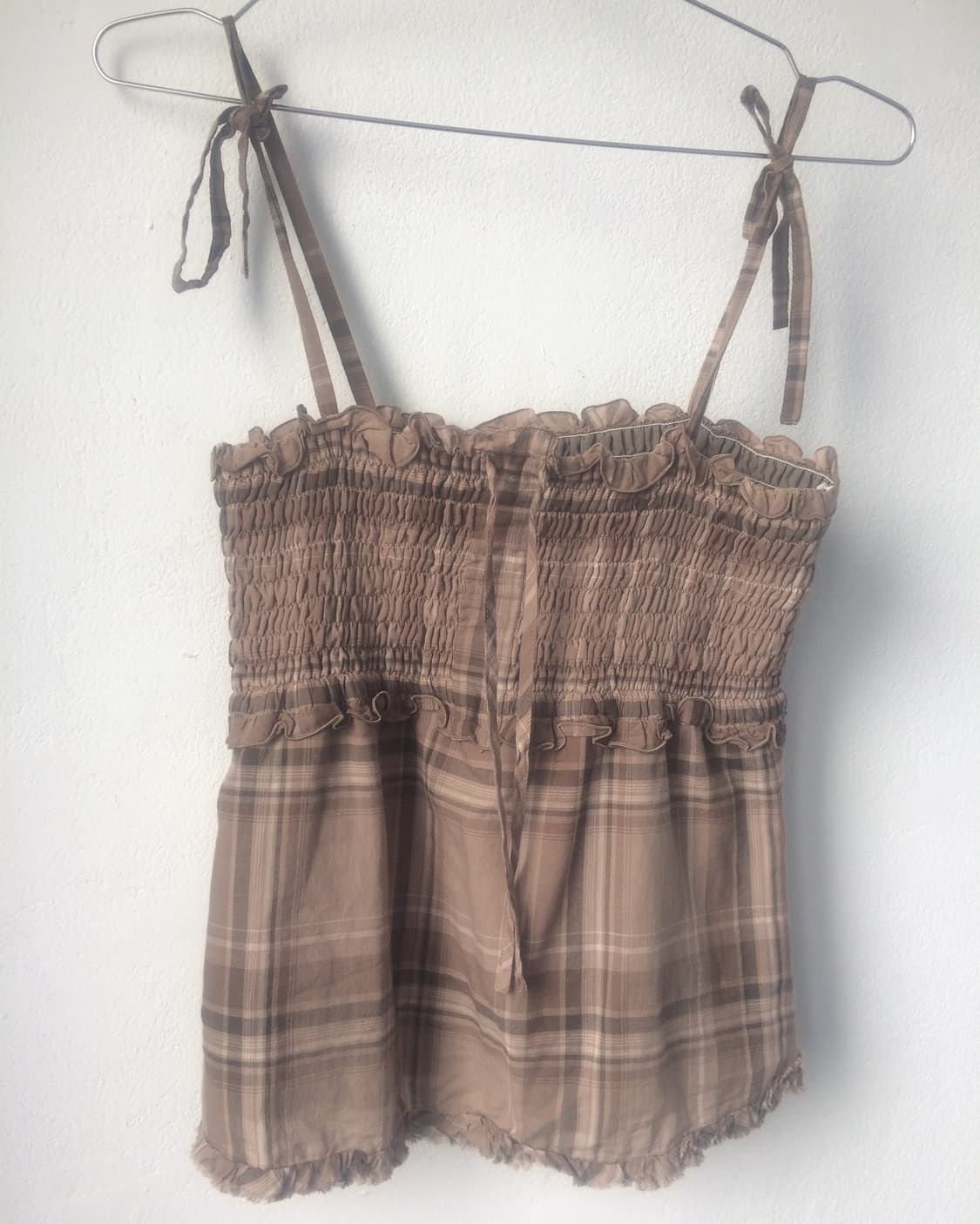 Check pattern sleeveless 상품이미지5