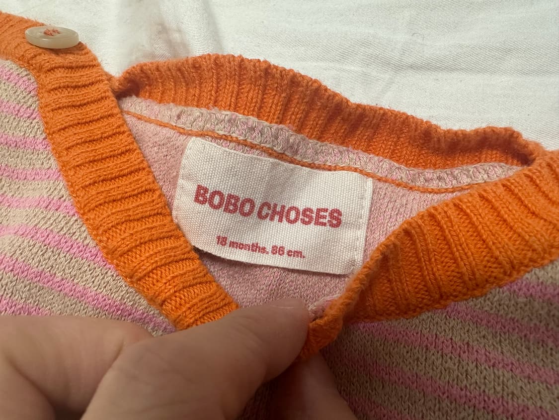 보보쇼즈 니트 상하의 18m 상태굿 상품이미지3