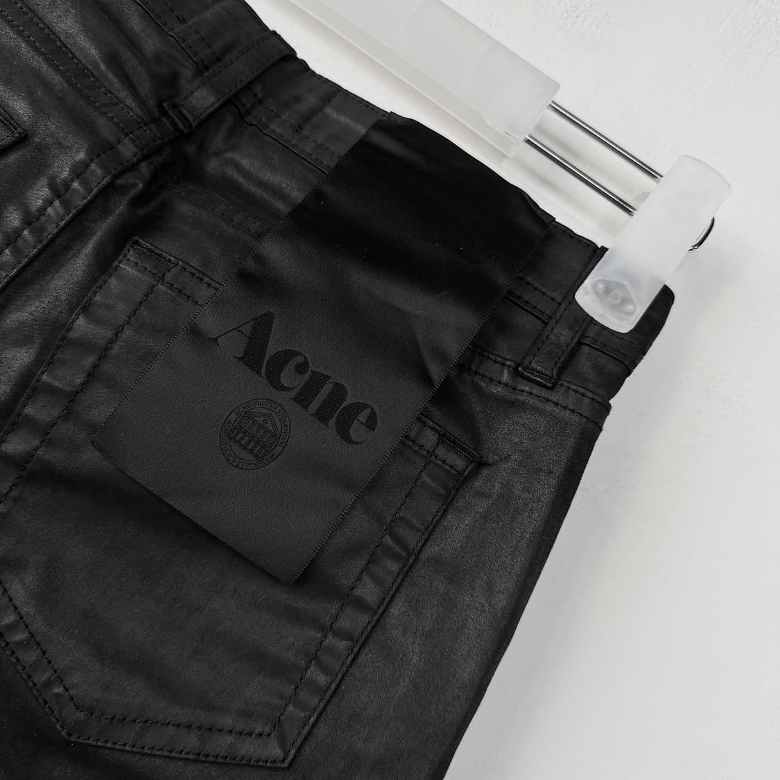 아크네스튜디오 블랙 코팅 진 [새상품] 상품이미지5