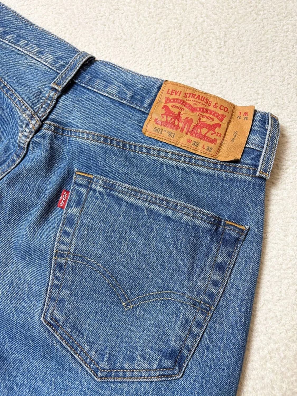 리바이스 00s 501 스트레이트 데님 팬츠 PN6610 상품이미지6