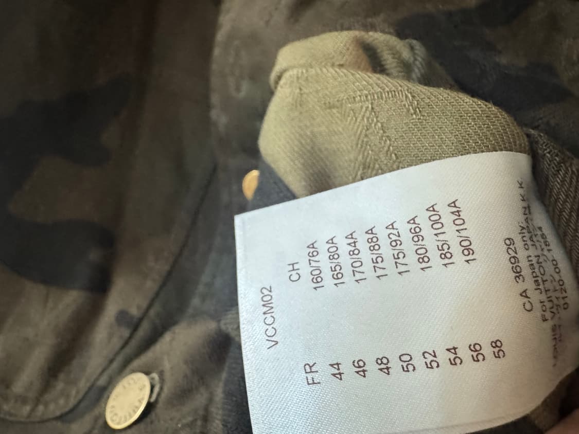 슈프림 x 루이비통 트러커 자켓 카모 52 상품이미지4