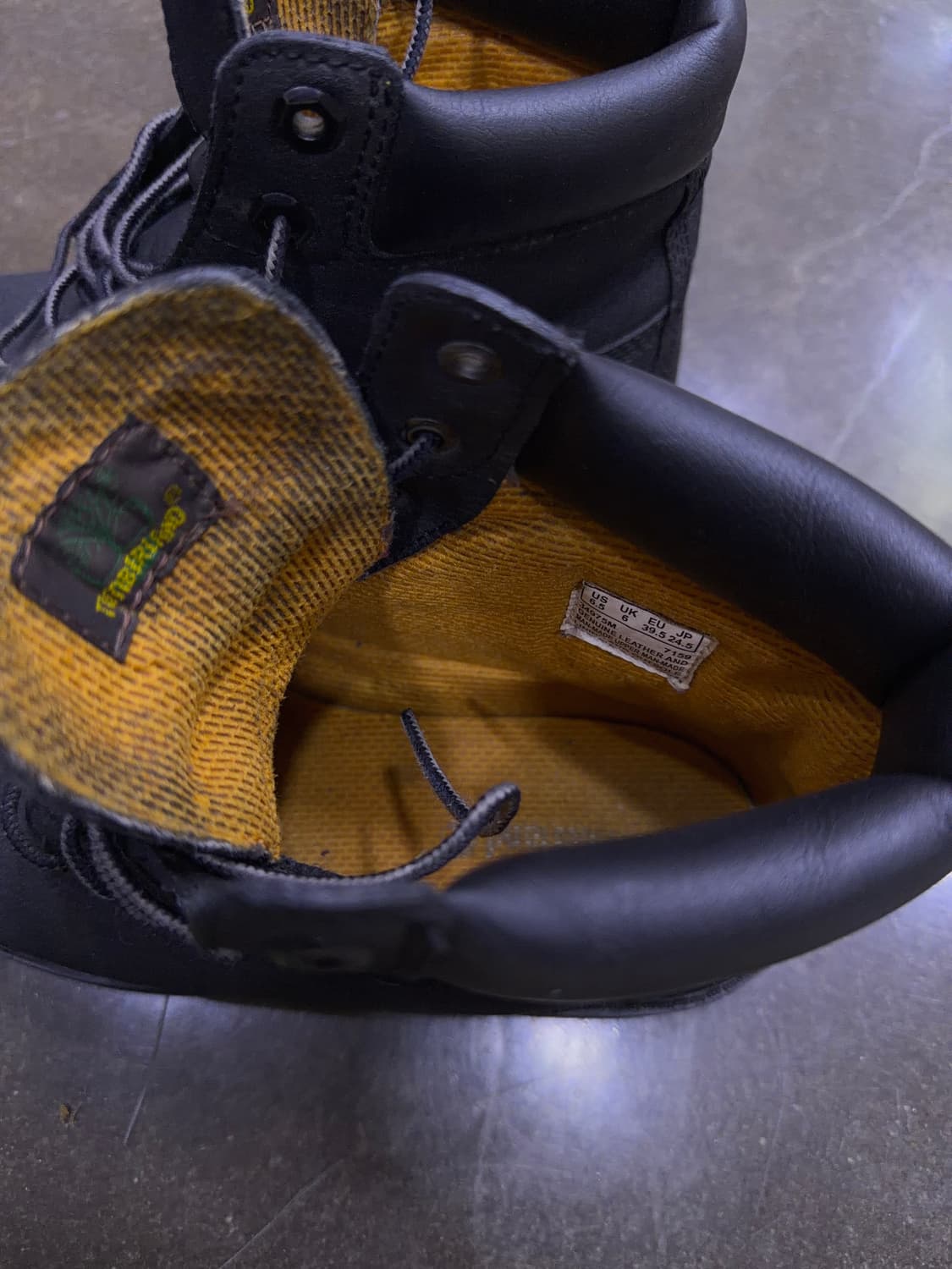 팀버랜드 워커 부츠 34975M 블랙 슈즈 245 상품이미지8