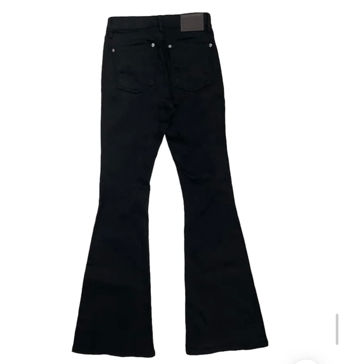 oot 블랙 로우라이즈 부츠컷 팬츠  상품이미지2