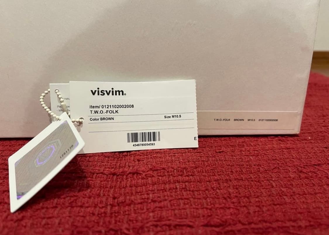 10.5) 비즈빔 two 부츠 브라운 상품이미지8