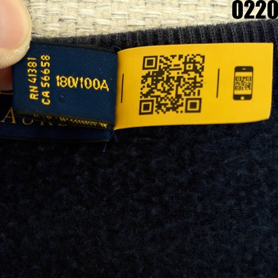 폴로 랄프로렌 스펠아웃 맨투맨 스웨트셔츠 L 신형큐알코드0220 상품이미지5