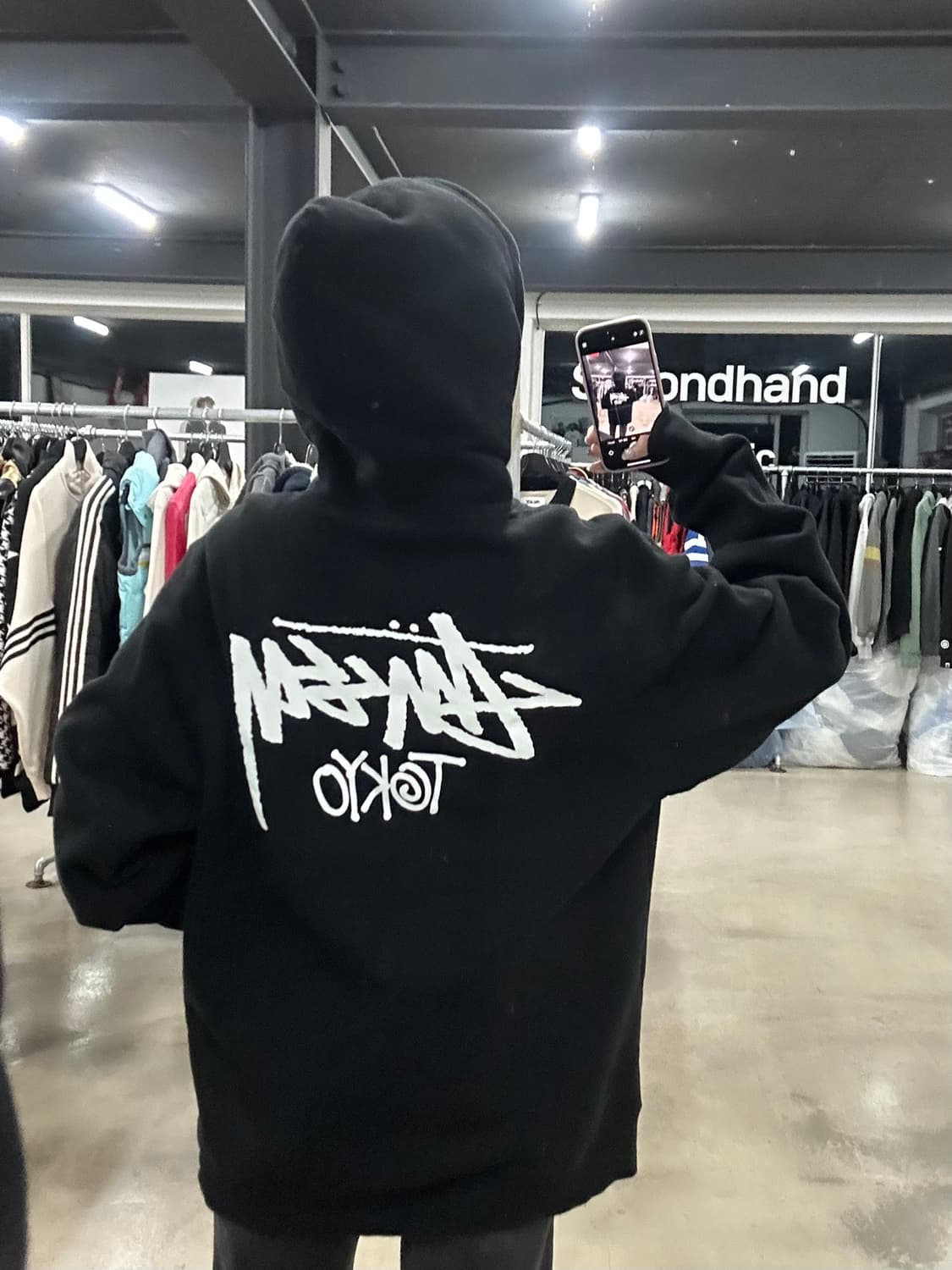 스투시 도쿄 후드 티 상품이미지2