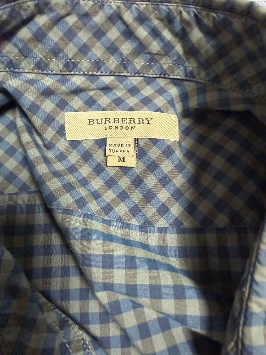 버버리 반팔 셔츠 m 상품이미지2