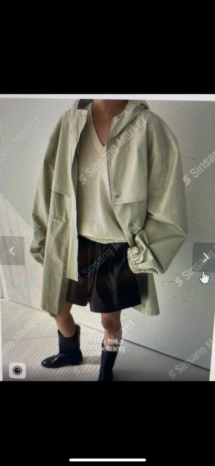 언레스 야상JP 하프트렌치 상품이미지2