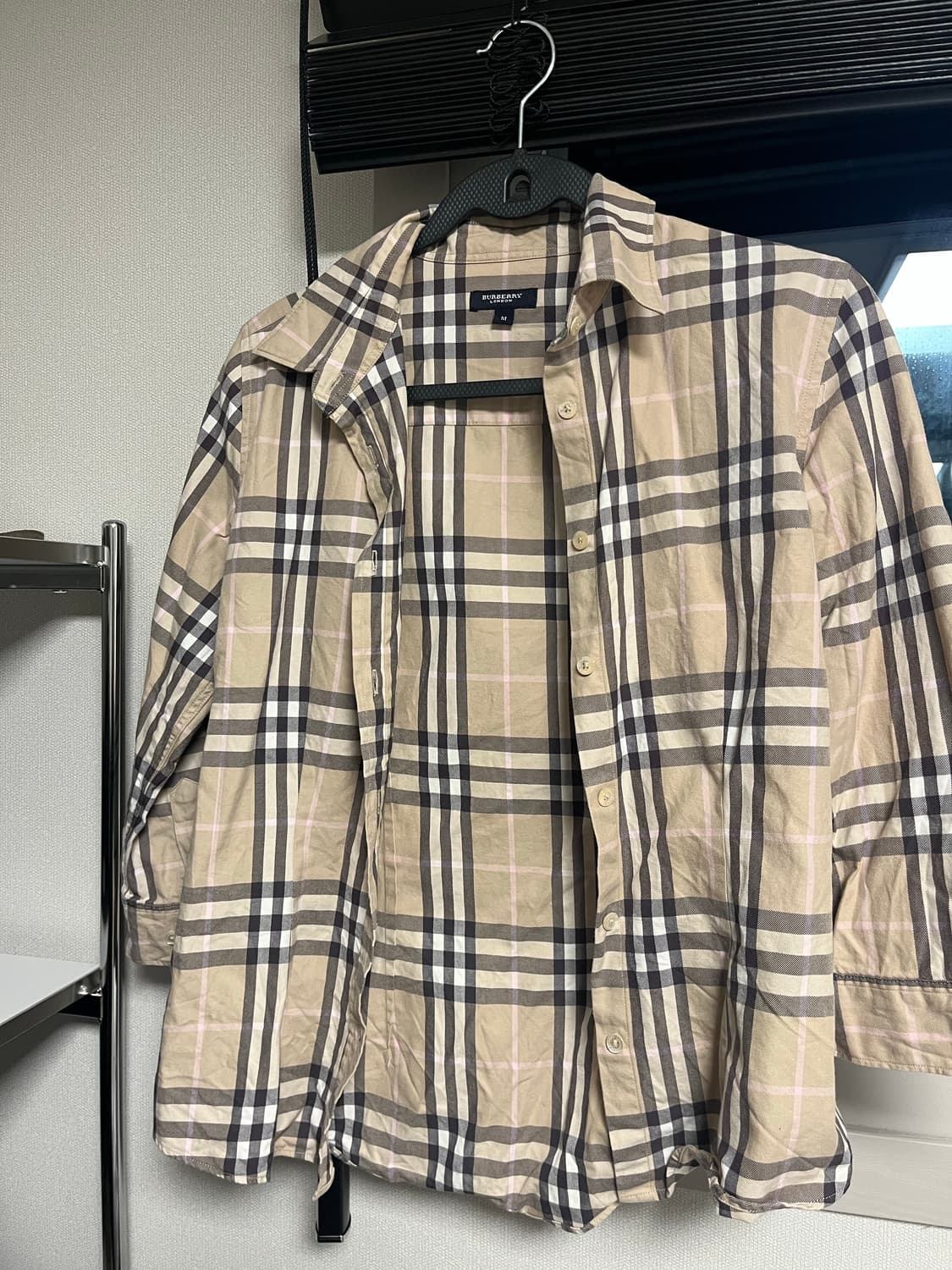 버버리 런던 체크 셔츠 상품이미지1