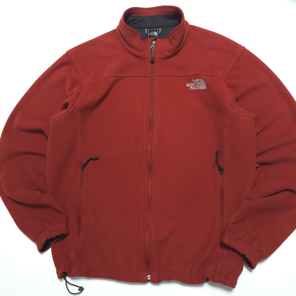노스페이스 폴라 플리스 집업 자켓 브릭레드 상품이미지3