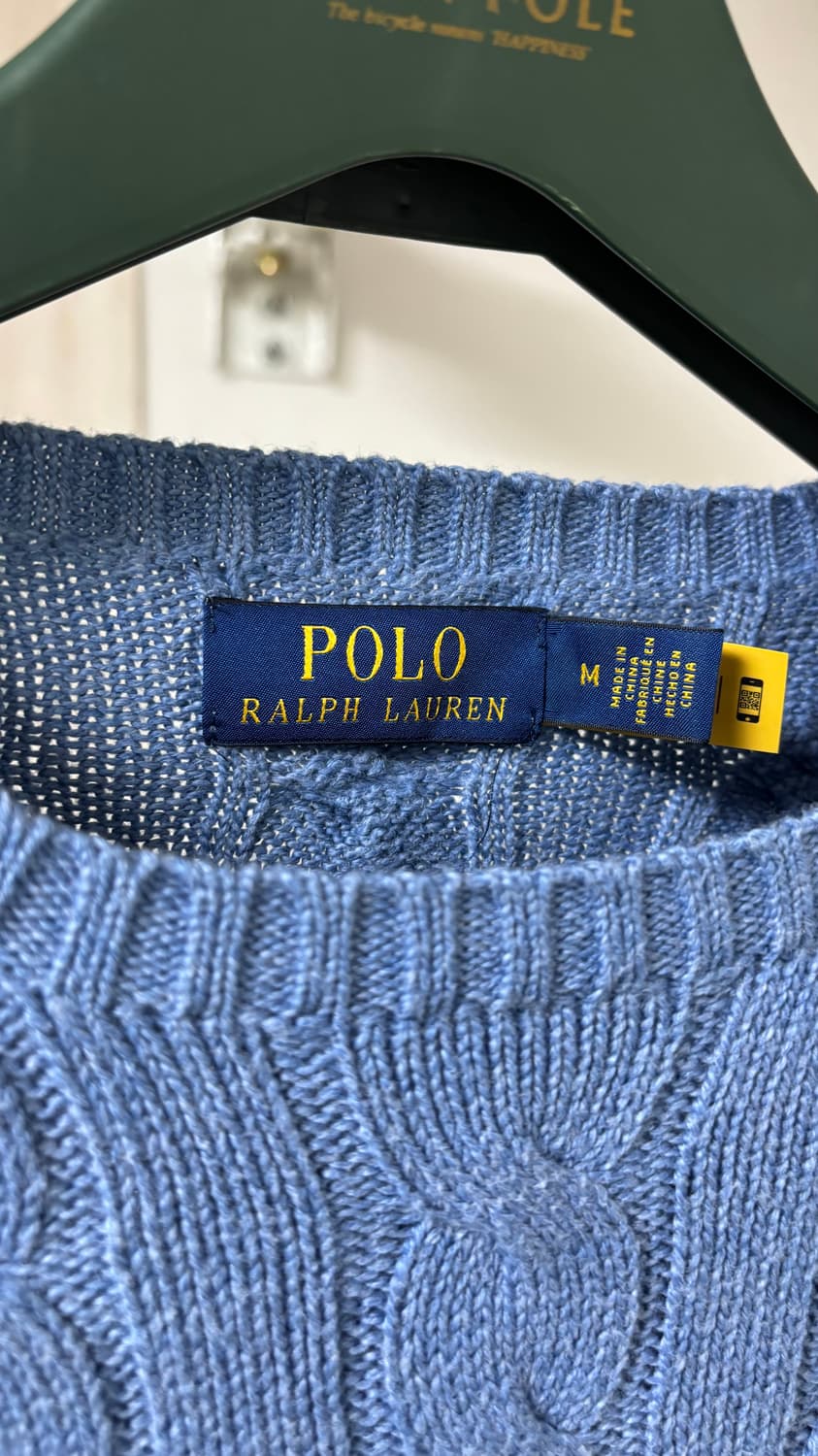 폴로 케이블 니트  상품이미지3