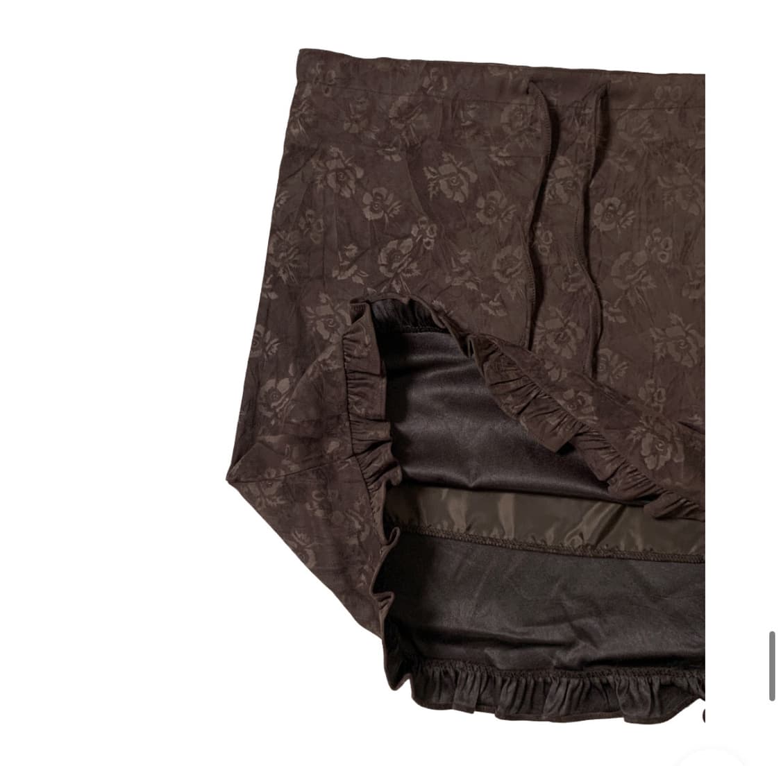 (새상품) 프릴 로즈 미디스커트 상품이미지7