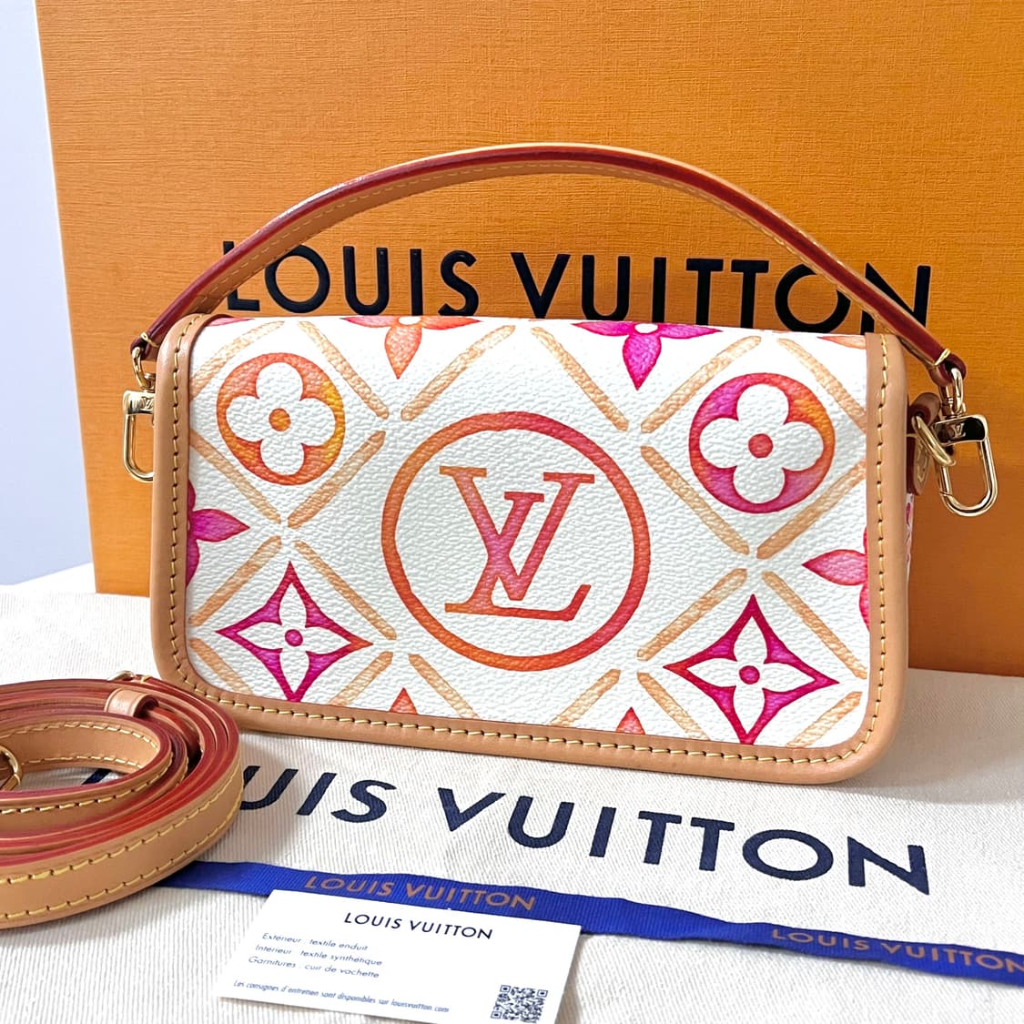 [S급/정품] 루이비통 나노 다이앤 숄더백 가방 상품이미지3